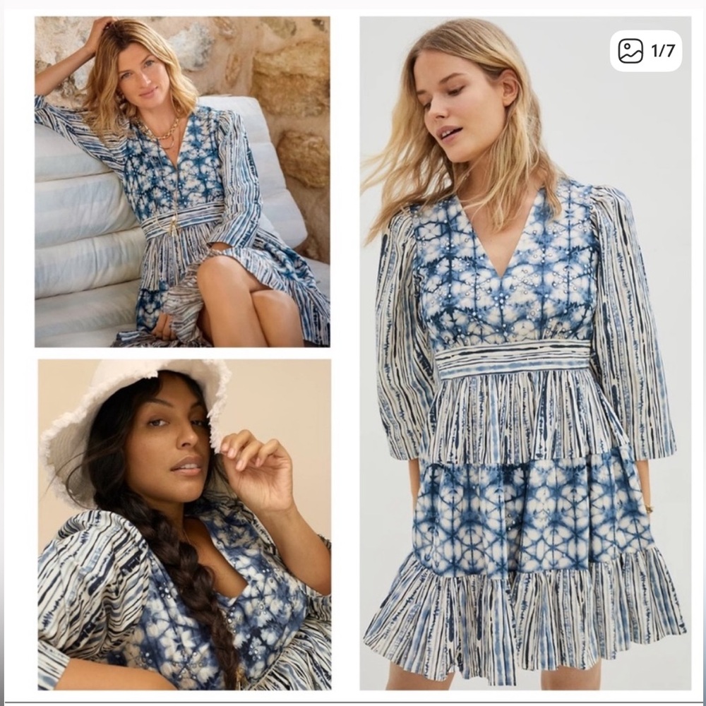 Anthropologie Behati Mini Dress
